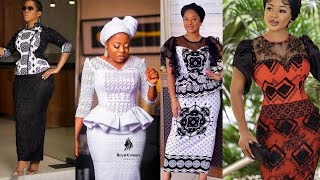 Beautiful and latest Ghanaian funeral dress styles for elegant ladies