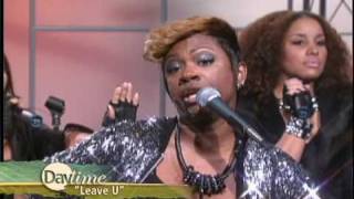 Daytime TV - Real Housewife star Kandi performs &quot;Leave You&quot;