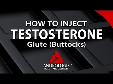 How to Inject Testosterone – Glute (Buttocks) Injection | Andrologix.com
