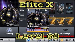 🔥Injustice Gods Among Us🔥 | Promoting Batman Ninja Batman | Elite X | Level 60 | Insane damage!