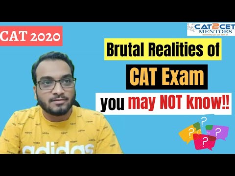 6 Brutal Realities Of CAT EXAM you May NOT know | CAT Strategy