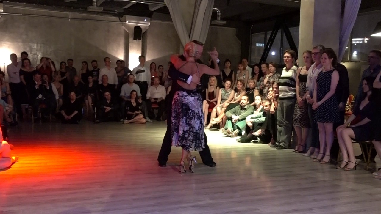 Stanislav Fursov & Alejandra Mantinan. (4) Milonga Ideal. 2017.07.07