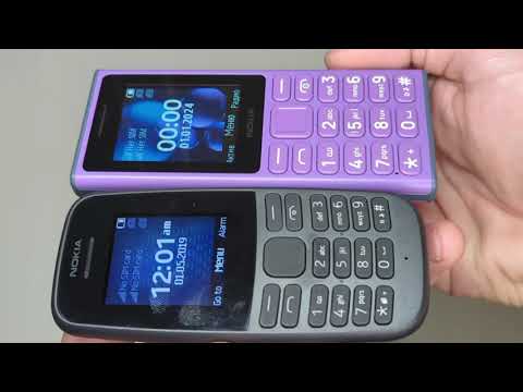 Nokia 105 4G (2019) vs Nokia 105 (2024)