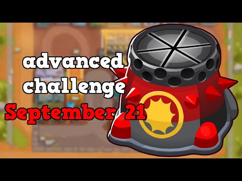 BTD6 advanced challenge | u got lucky or u have skill? v2 | September 21