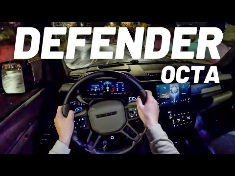 2025 Land Rover Defender OCTA | POV Night Drive