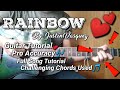 Rainbow by: justin vasquez || Guitar Tutorial || Plucking Pattern || Challenging Chords || Acoustic