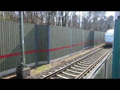 ICE3-Durchfahrt Zeppelinheim