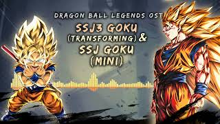 Cover art for Legends Limited Super Saiyan 3 Goku and Super Saiyan mini Goku (Dragon Ball Legends OST)