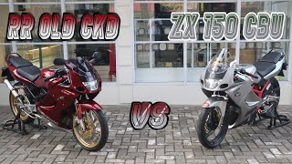 Download lagu Perbedaan NINJA RR 150 CKD dengan ZX 150 CBU | MANA YANG LEBIH KENCANG?? mp3