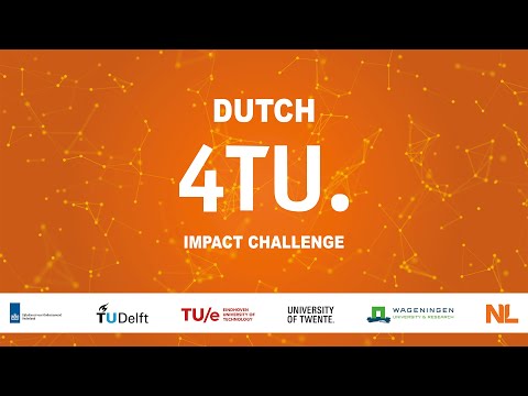 The online Grand Finale of the Dutch 4TU Impact Challenge 2022