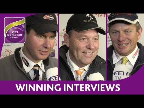Winning Interviews - Olympia, London - FEI World Cup™ Driving