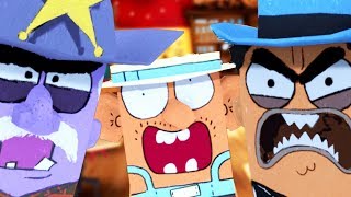 Crazy Saloon VR -  The Worm Eating, Bottle Shooting,  Cowboy Chicken! - HTC Vive VR