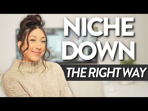 How to ACTUALLY Pick A Niche (for Creators who WANT to niche down)