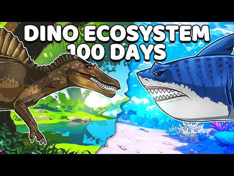 I Simulated A Dinosaur Ecosystem for 100 Days.......