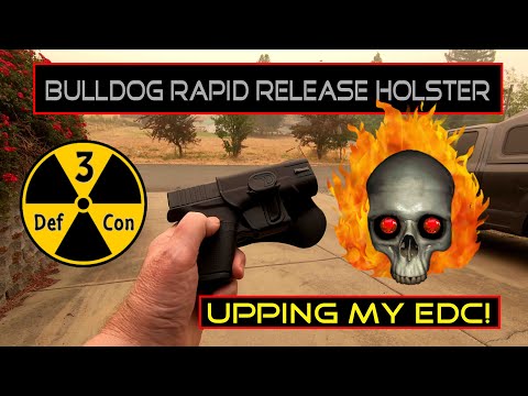 BULLDOG RAPID RELEASE HOLSTER