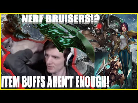 Hashinshin: The Bruiser item buffs are BAD? Which Melee's need nerfs?