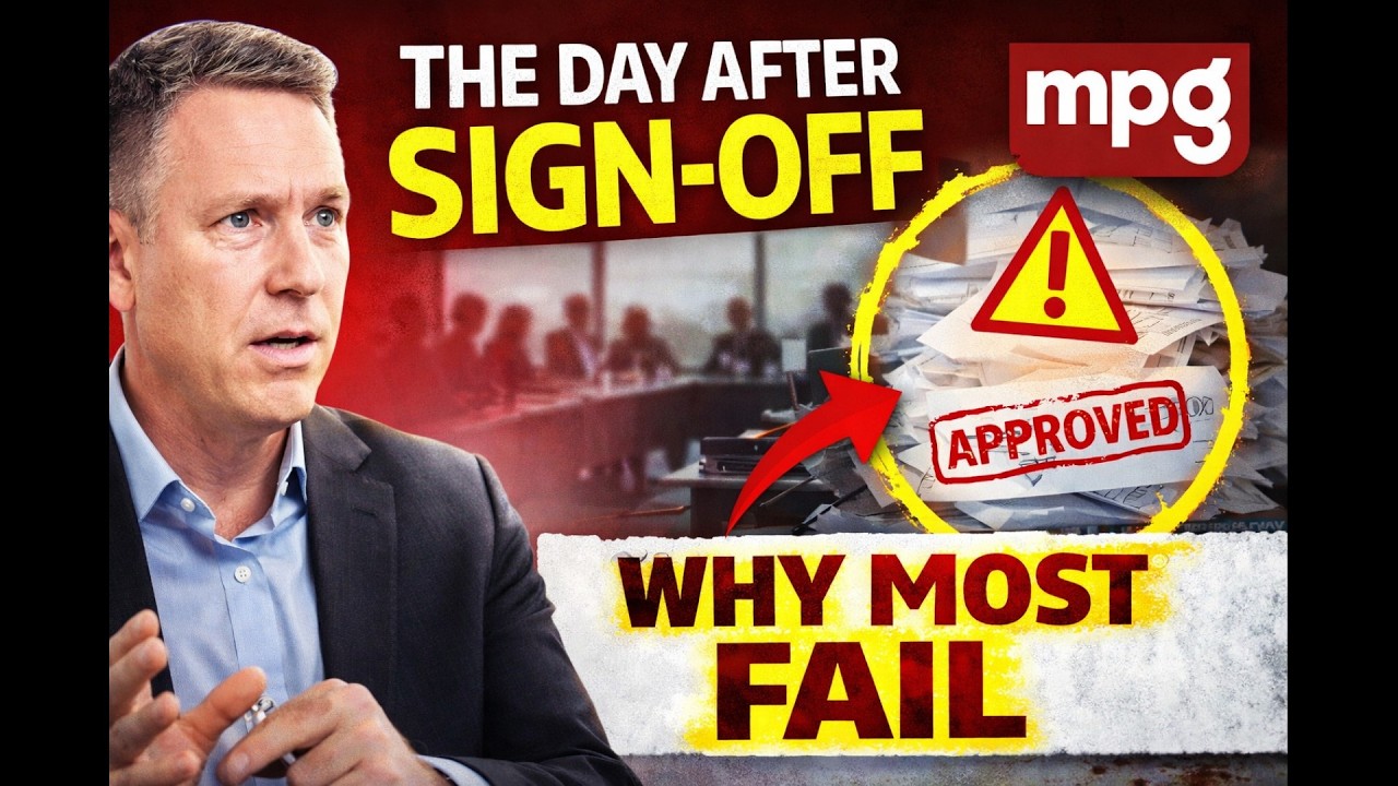 The Day After Sign-Off: Why Governance Failures Don&rsquo;t Start at Approval | MPG Oversight Insights