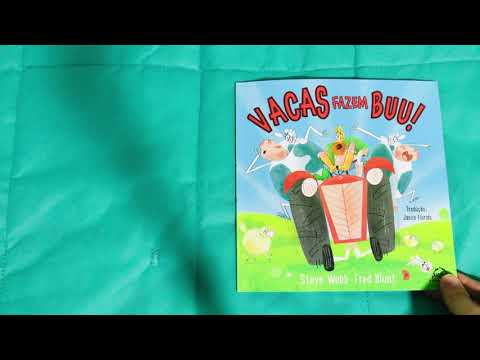 Leitura do livro Vacas fazem Buu com o Tio Tatá