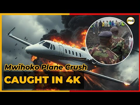 Shocking Crash in Mwihoko: What Brought Down This AMREF Aircraft? |Plug Tv Kenya 