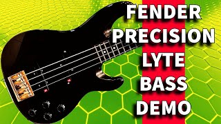 Video thumbnail for Fender Precision Lyte Bass: The Best Fender You Didn't Know About? by Brooksy's Bass Corner