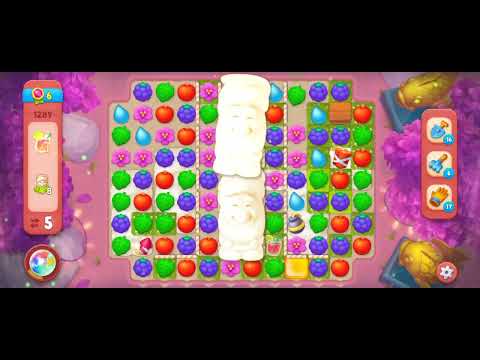 Gardenscapes Level 1289 [Hard Level] [No booster] #gardenscapesgame #powerseekers #tranding