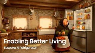 Samsung Snow White (Bespoke AI Refrigerator Family Hub) | Bespoke – 2026 