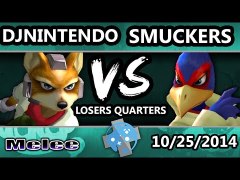 Smash League: NY - Smuckers (Falco) Vs. CTRL | DJ Nintendo (Fox) SSBM Losers Quarters - Melee