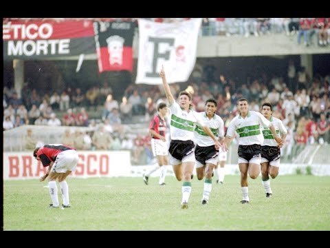 1995 Coritiba 5x1 atlético PR (Reportagem completa)