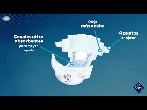 thumbnail video image 2 of Pañales Etapa 5 Huggies Ultra Comfort Niña 90 pzas, 2 of 5