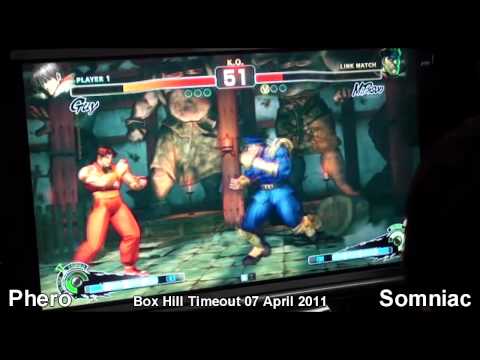 Box Hill Timeout 07 APR 2011 Phero (GY) vs Somniac (DI) SSF4AE