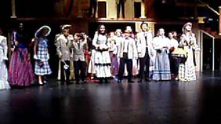 Hello Dolly The Musical-costume fitting rehearsal- Parade passes by