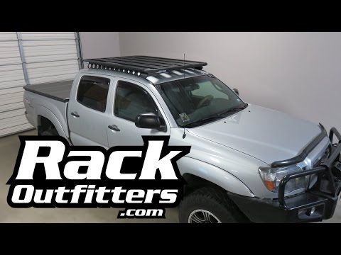 Toyota Tacoma Double Cab with Rhino-Rack Pioneer Platform BackBone