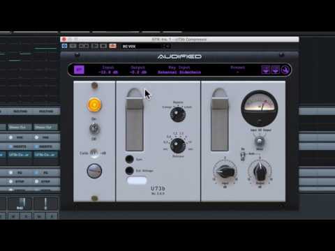 Audified U73b vintage compressor plugin version 2 review