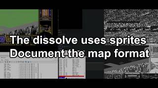 C64 Coding - Last Ninja 3 - Dissolve and Map Draw - Very technical