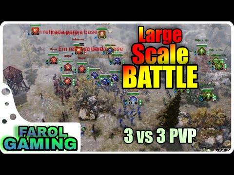 Ancestors Legacy - 3 vs 3 PVP ! Large Scale Battle