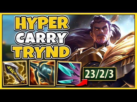 I Went Super Saiyan Tryndamere And Completely Dominated Their Entire Team! - League of Legends