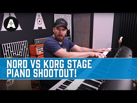 Nord Piano 4 Vs Korg SV-2 Stage Piano Shootout! - Now That Was Close...