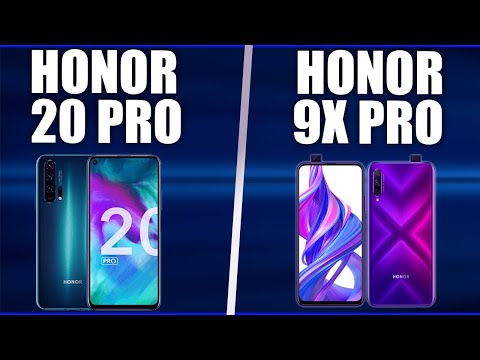 Honor 9X Pro vs Honor 20 Pro. Who is who?