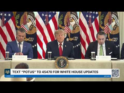 President Trump Participates in a Roundtable, Oct. 21, 2026