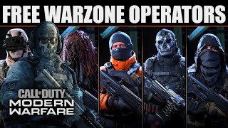 How To Get Free Operators In Warzone (Call of Duty Modern Warfare Warzone) Complete Guide