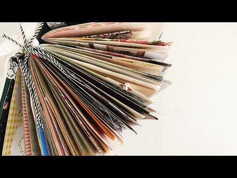 junk journal with me  process video ideas tips