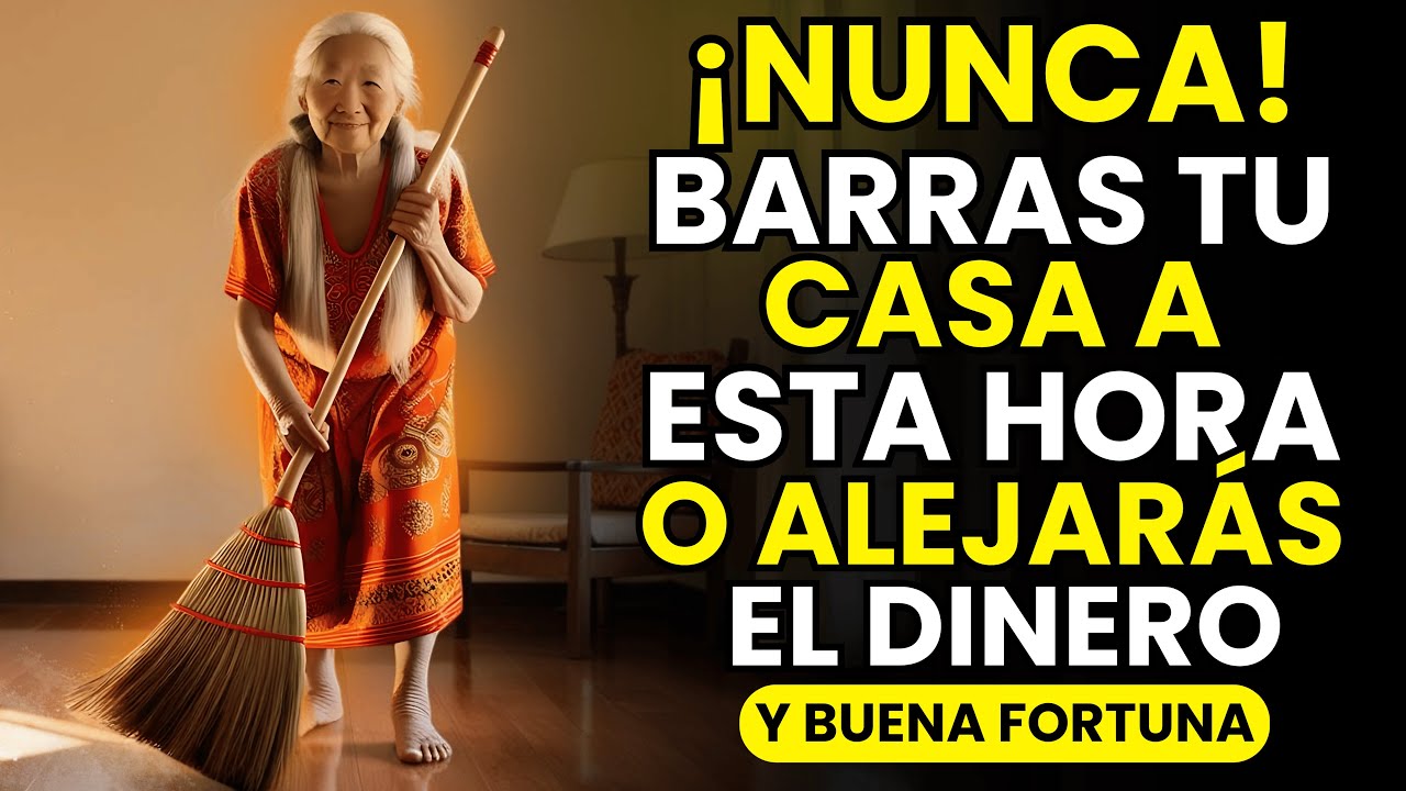 NUNCA BARRAS Tu CASA a esta HORA o ALEJARÁS el Dinero y Buena Fortuna | Enseñanzas Budistas