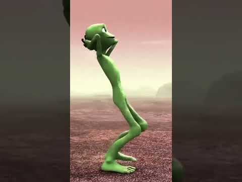 Green Alien Dance | El Chombo - Dame Tu Cosita feat. - Yeşil Uzaylı Dansı #dametucosita #shorts