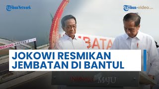 Presiden Jokowi Resmikan Jembatan Kretek 2 Bantul yang Merupakan Bagian Jalur Jalan Lintas Selatan