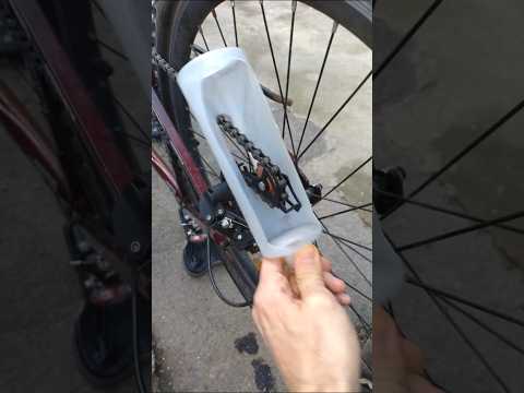 A Genius Method for Cleaning Bicycle Chain! Quick and Сlean! #bike #tips #tricks