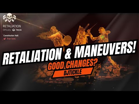 NEW RETALITAION CHANGES AND MANEUVERS! Y7S2 PTS! #TheDivision2