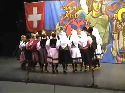 Igre iz Niša - Srednji ansambl - Švajcarska smotra 2009. godine - KUD KOLO Baden