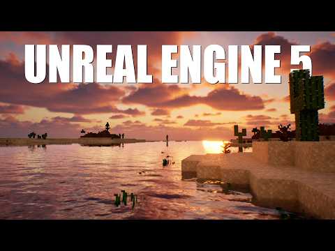 This developer remade RTX Minecraft in Unreal Engine 5...