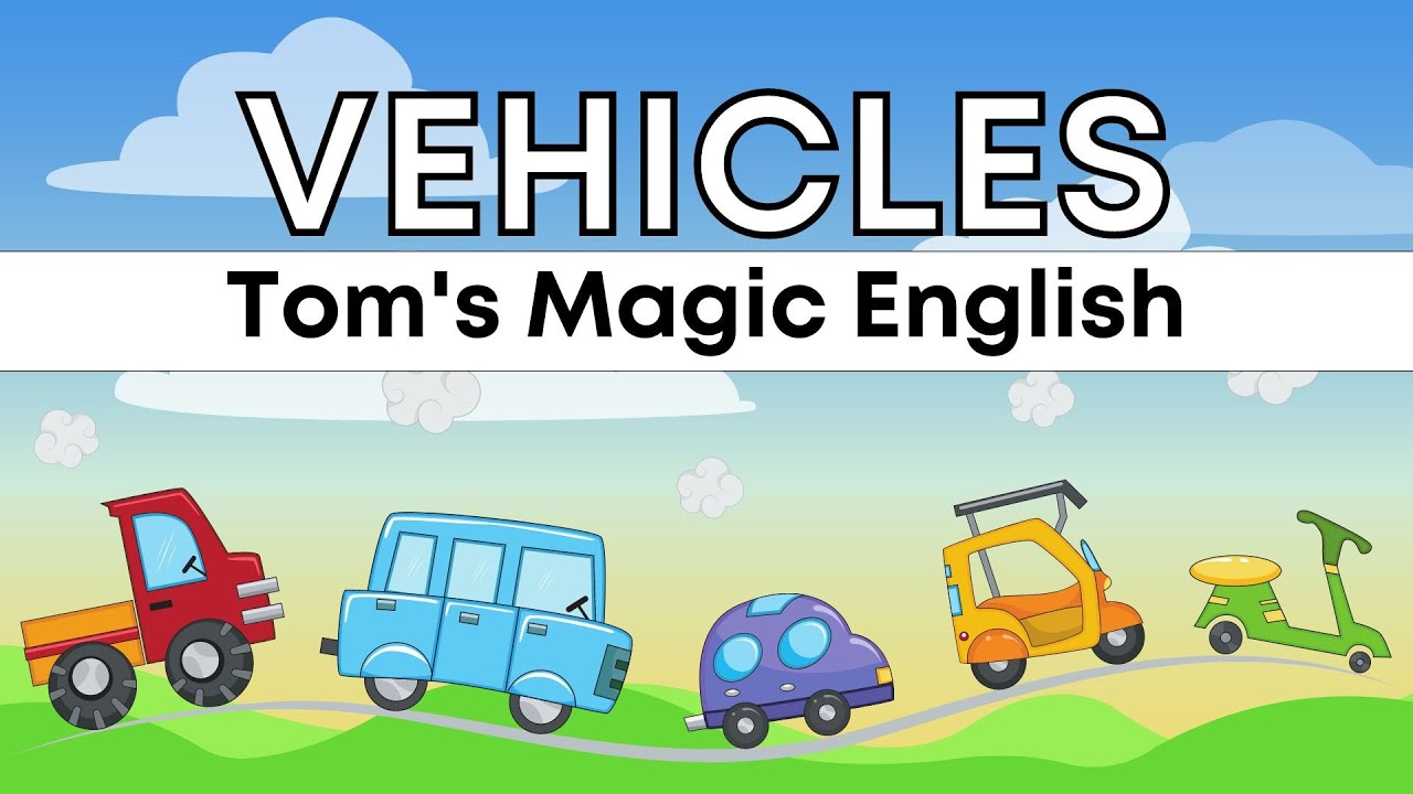 VEHICLES - ESL vocabulary with FREE flashcards to DOWNLOAD!