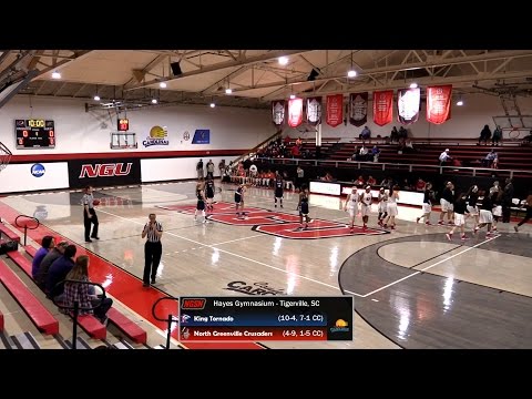NGU Women's Basketball 2016-17 - North Greenville vs. King
